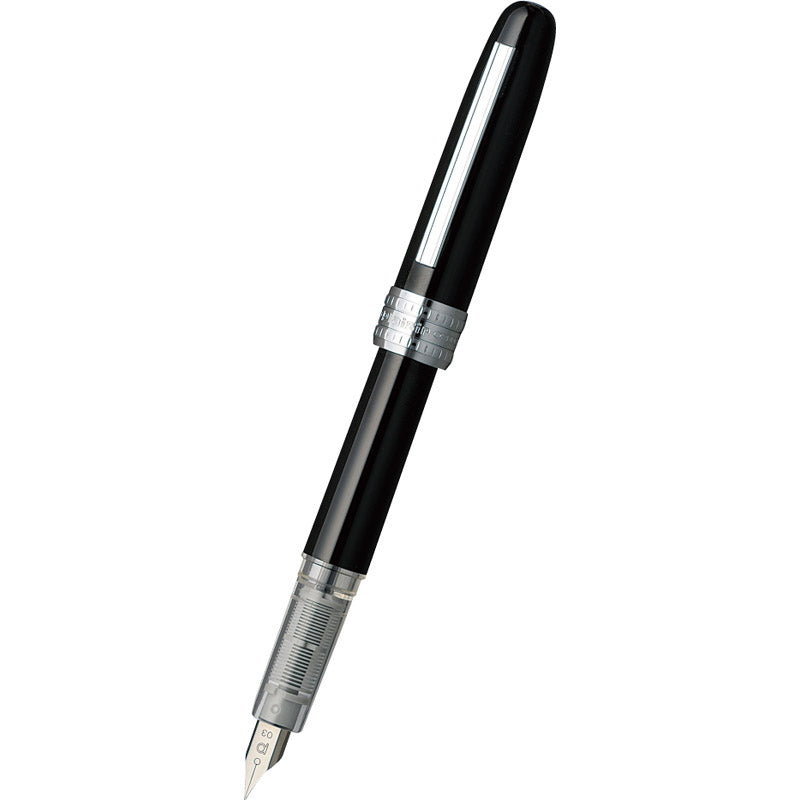 Platinum Plaisir Fountain Pen - Black (PGB-1000)