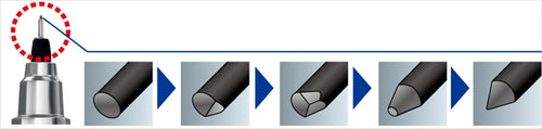 Mitsubishi Kuru Toga KS Model Mechanical Pencil - Black M5-KS (0.5mm)